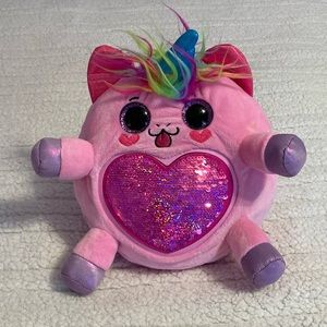 Zuru Rainbocorn magical kitty. Sequin heart.